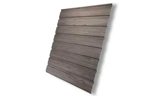 Профлист Grand Line C10В 0.45 Print Elite White wood