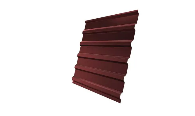 Профлист Grand Line C20В 0.5 Satin RAL 3009 Оксидно-красный