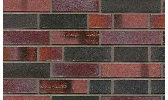 Кирпич клинкерный Westerwaelder Klinker Nr 29S Schwarzblau-bunt Spezial, 240х115х71 мм