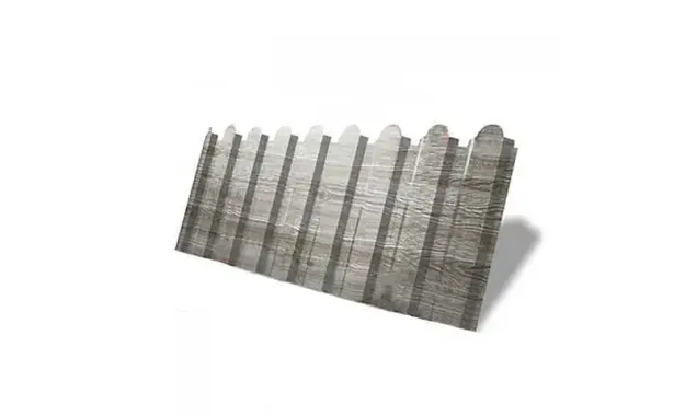 Профлист фигурный Grand Line C20В 0.45 Print Elite с пленкой Nordic wood