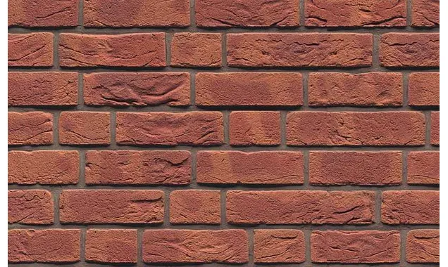 Кирпич облицовочный Muhr Nr 2, Rotbraun-bunt geflammt, 210х100х65 мм