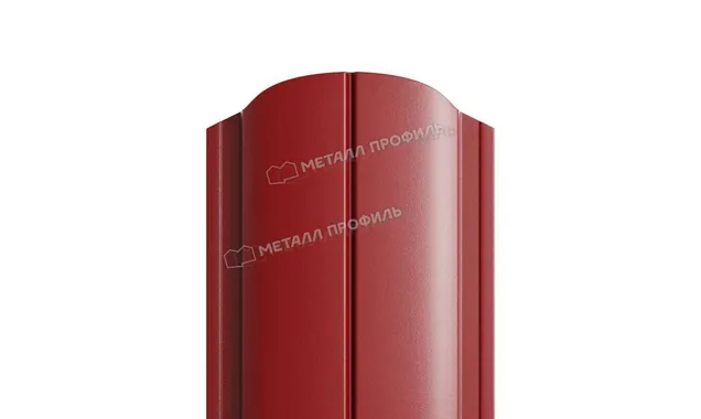 Штакетник Металл Профиль ELLIPSE-O 0,5 PURMAN® RAL3011 Коричнево-красный