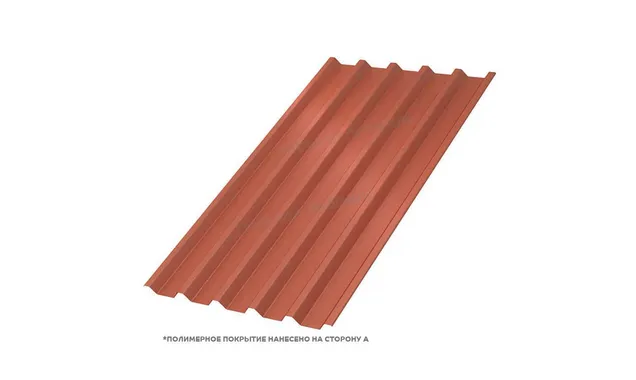 Профлист Металл Профиль C44 0.5 VikingMP® E RAL 8004 Коричневая медь B