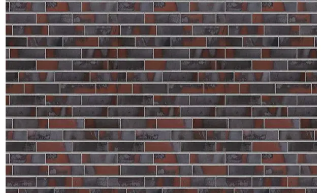 Клинкерная облицовочная плитка King Klinker King size для НФС, LF03 Iron clay, 240*71*17 мм