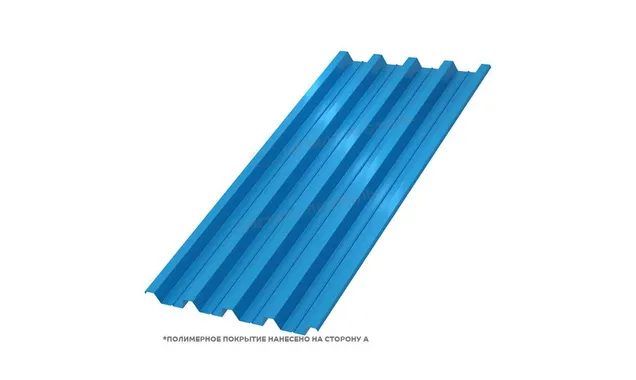 Профлист Металл Профиль Н60 0.5 NormanMP RAL 5015 Синее небо B