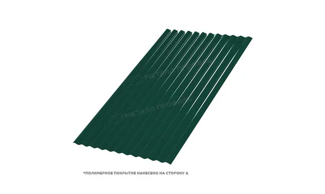 Профлист Металл Профиль МП18 0.5 NormanMP RAL 6005 Зеленый мох A