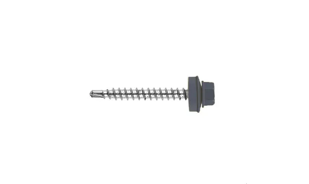 Саморез кровельный Daxmer 4,8х35 RAL 5003 (250) сверло №1