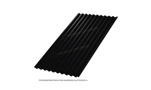 Профлист Металл Профиль C21 0.5 VALORI Darkgrey, Темно-серый B