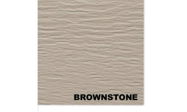 Виниловый сайдинг Mitten Board & Batten вертикальный Brownstone