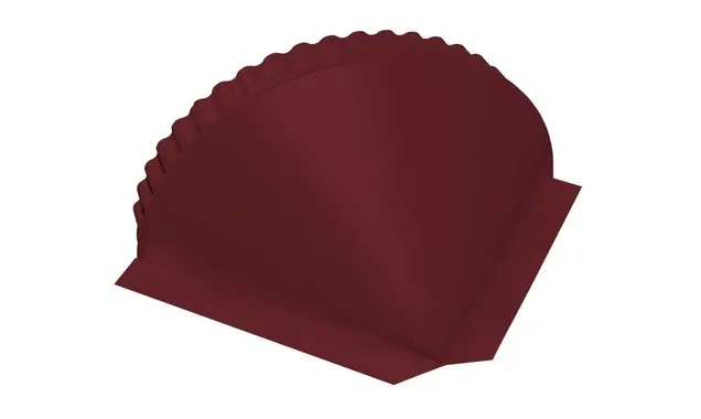 Заглушка конусная Quarzit lite RAL 3005 красное вино