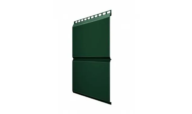 Софит ЭкоБрус с перфорацией 0,345 Grand Line 0,5 Velur RAL 6020 хромовая зелень