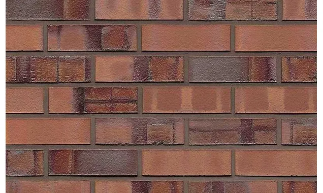 Кирпич клинкерный Muhr 13 Rotbraun nuanciert Fuss. Bes. гладкий, 240х115х71 мм