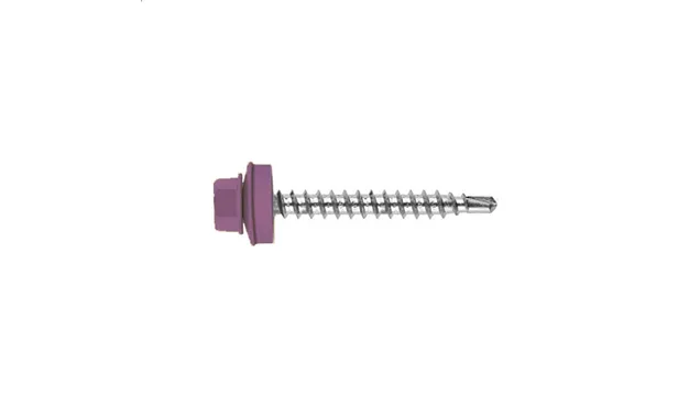 Саморез кровельный Daxmer 4,8х50 RAL 4006 (150) сверло №1