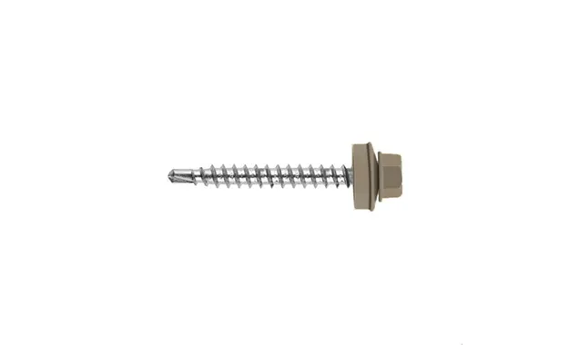 Саморез кровельный Daxmer 4,8х35 RAL 1036 (250) сверло №1