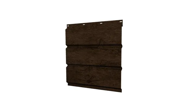 Софит металлический полная перфорация 0,45 Print Elite с пленкой Antique Wood