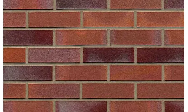 Кирпич клинкерный Muhr 14 Rotblau-bunt гладкий, 240х115х71 мм