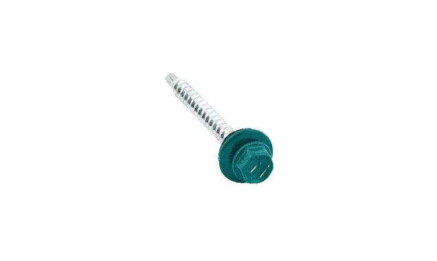 Саморез кровельный Daxmer 4,8х50 RAL 5021 (150) сверло №1