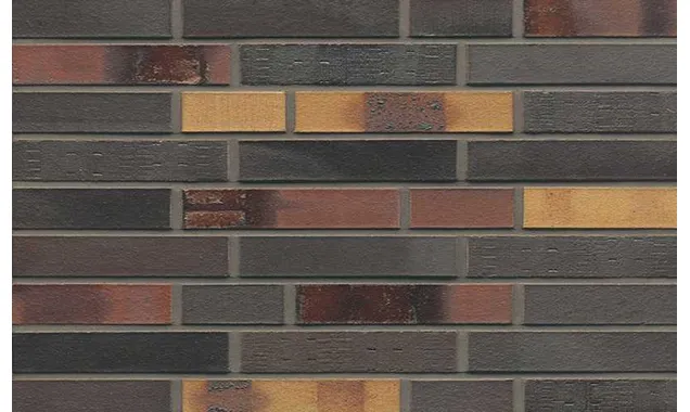 Кирпич клинкерный Muhr 40 Kobalt Spezial geflammt гладкий, 290х90х52 мм