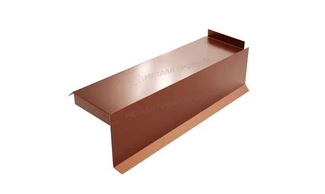Планка сегментная торцевая правая 400 мм (PURMAN-20-Argillite-0.5)