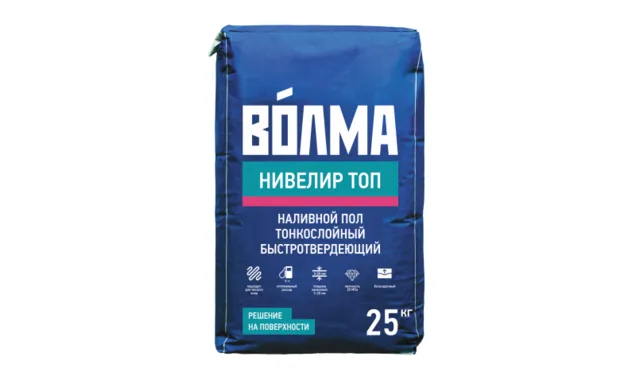 Смесь для выравнивания пола ВОЛМА-Нивелир Топ 25 кг