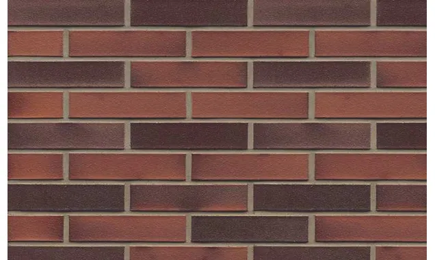 Кирпич клинкерный Muhr 03 EG Rot Edelglanz гладкий, 240х115х52 мм