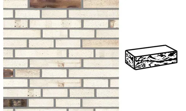 Кирпич клинкерный Muhr 37_06 KS Serie mondan Kohle Spezial готик, 290х90х40 мм