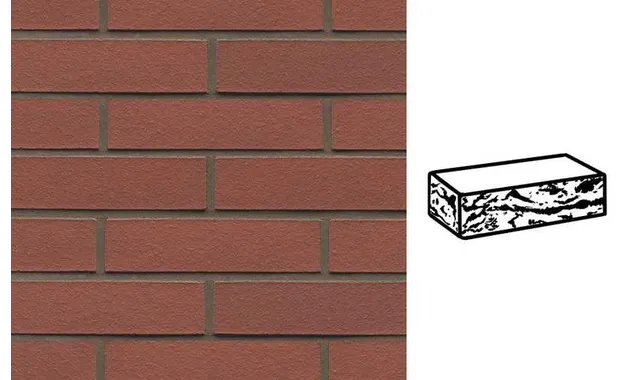 Кирпич клинкерный Muhr 03 Naturrot готик, 290х90х71 мм