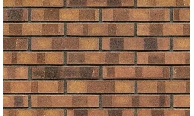 Кирпич клинкерный Muhr 08K Lachsrot Kohle гладкий, 240х90х40 мм