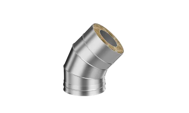 Колено сэндвича-И Металл и Ко 135х210х150 AISI 430 0,5+AISI 430 0,5 (конденсат)