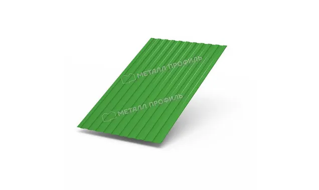 Профлист Металл Профиль C8 0.5 AGNETA® RAL 6018 Желто-зеленый