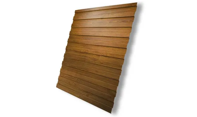 Профлист Grand Line C8A 0.45 Print-double Elite Golden wood