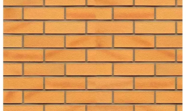 Кирпич клинкерный Muhr 02 Gelb Bunt гладкий, 250х120х65 мм