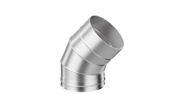 Колено 3-х секционное Металлик и Ко 135х115 AISI 430 0,50