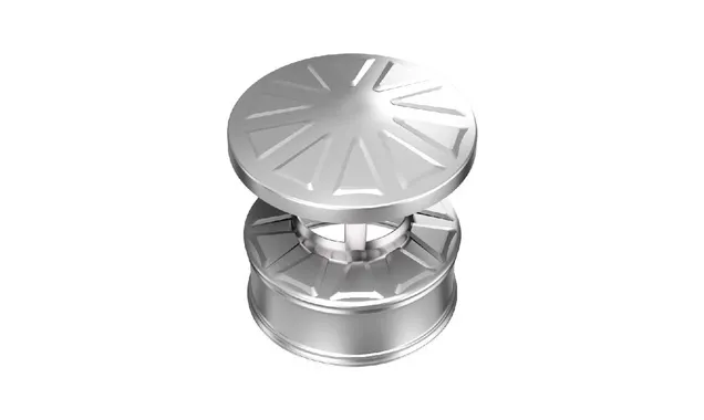 Оголовок Металл и Ко 210х150 Оц 0,5+AISI 430 0,5 (конденсат)