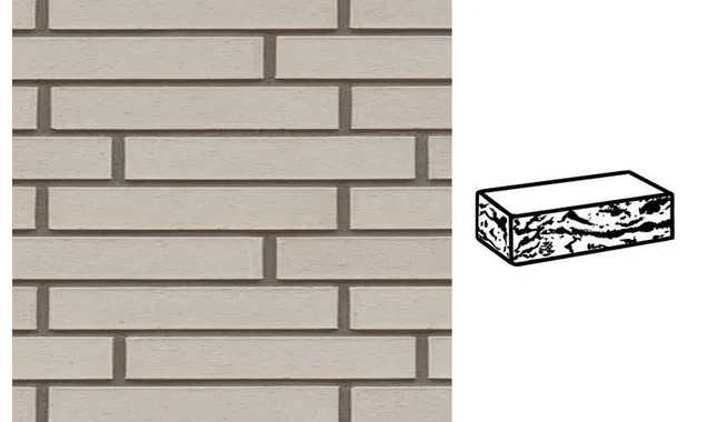 Кирпич клинкерный Muhr 36 Silbergrau nuanciert готик, 290х90х40 мм
