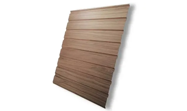 Профлист Grand Line C10В 0.45 Print Elite Honey wood