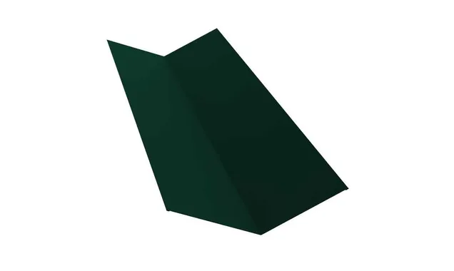 Планка ендовы верхней 145х145 0,45 Drap RAL 6005 зеленый мох