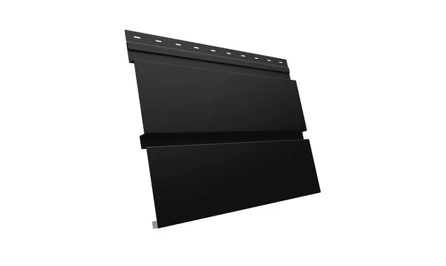 Софит металлический без перфорации 0,45 Drap ST RAL 9005 черный