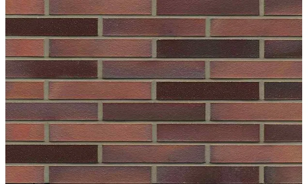 Кирпич клинкерный Westerwaelder Klinker Nr 04EG Rotbraun-bunt Edelglanz, 290х90х52 мм