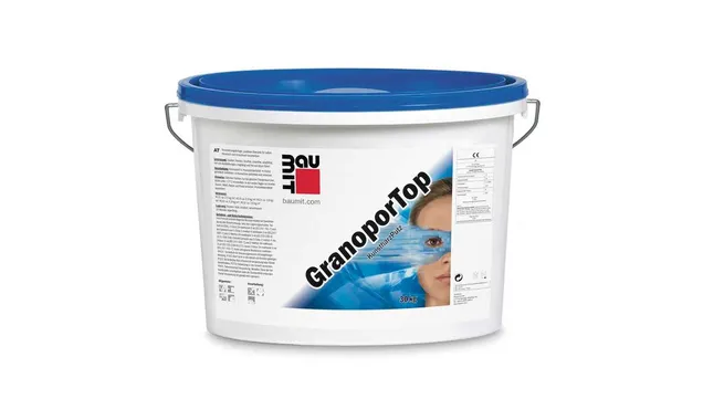 Пастообразная декоративная штукатурка Baumit GranoporTop БАЗА 25 кг (Австрия)