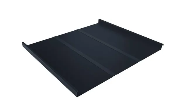 Фальцевая кровля Фальц двойной стоячий Grand Line 0,5 Quarzit RAL 7024