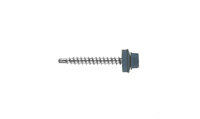 Саморез кровельный Daxmer 4,8х35 RAL 5001 (250) сверло №1