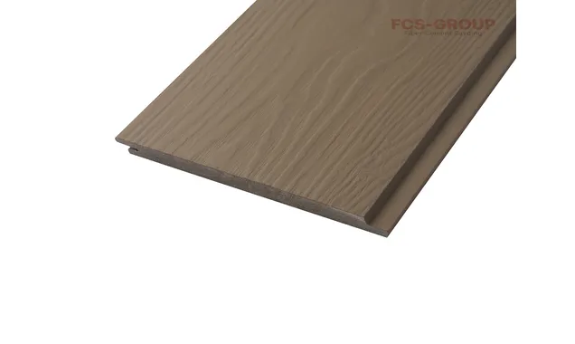 Фиброцементный сайдинг FCS-GROUP Click 3000х190х10 Wood F55