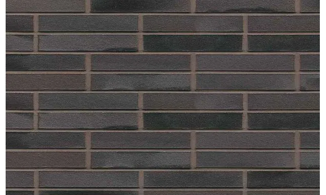 Кирпич клинкерный Muhr 15 Schwarz-bunt Edelglanz гладкий, 240х90х40 мм