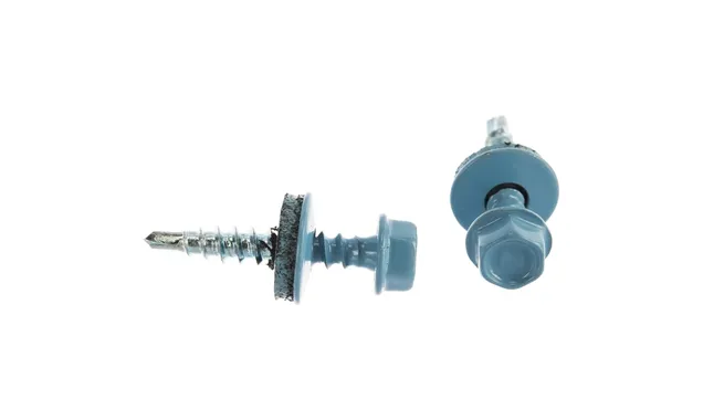 Саморез кровельный Daxmer 4,8х50 RAL 5024 (150) сверло №1