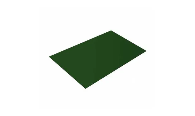 Плоский лист 0,45 Drap RAL 6005 зеленый мох