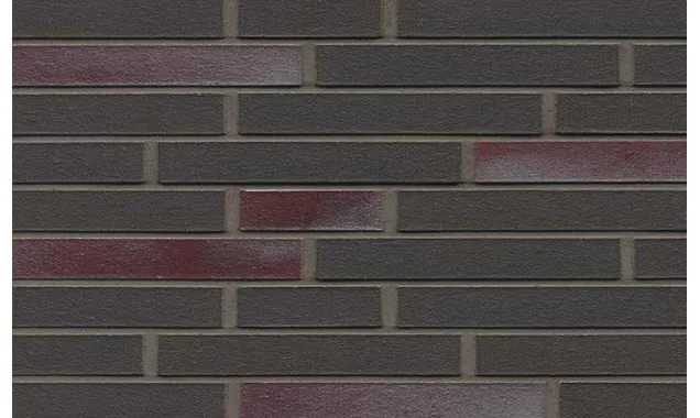 Кирпич клинкерный Muhr 22 Schiefer blau-bunt гладкий, 290х90х40 мм