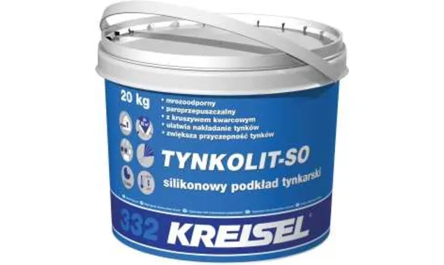Грунтовка под силиконовую штукатурку 332 SILIKON-PUTZGRUND Kreisel, группа 3 цвет 20085