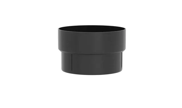 Муфта трубы соединительная ПВХ Grand Line графит (RAL 7024)