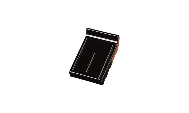 Клинкерный завершающий водоотлив Terca Black shine, 160*105*30 мм